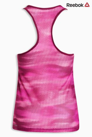 Reebok Berry Back Mesh Tank